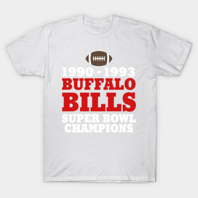 Buffalo Bills Super Bowl Champions T-Shirt-TOZ